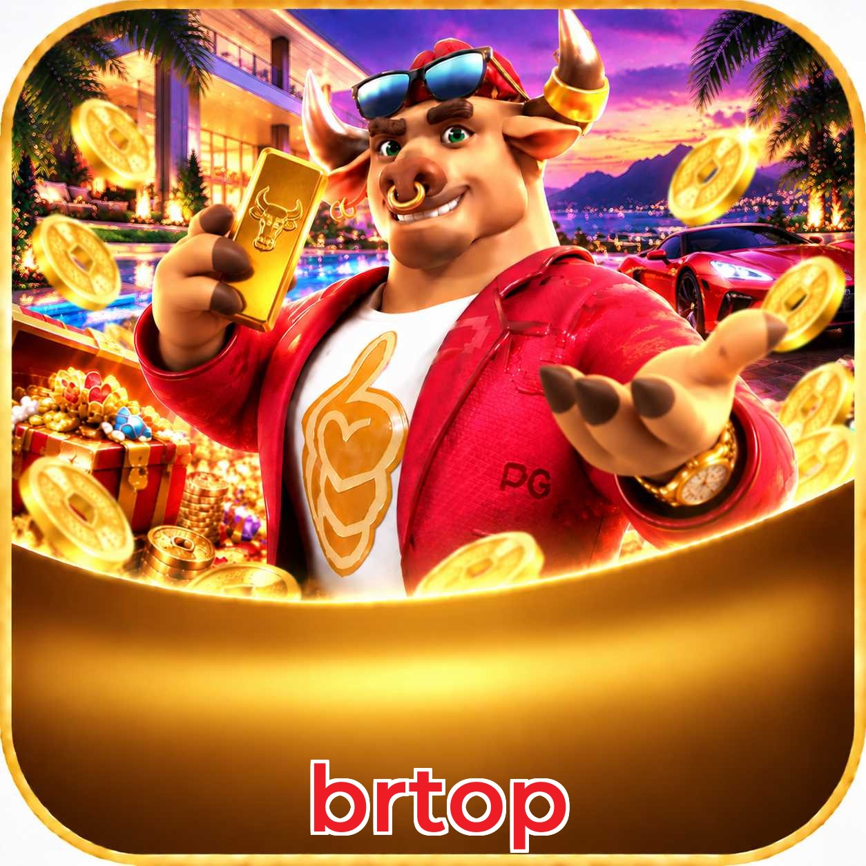 Comparativo do app brtop versus navegador mobile